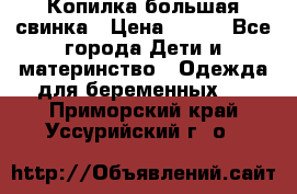 Копилка большая свинка › Цена ­ 300 - Все города Дети и материнство » Одежда для беременных   . Приморский край,Уссурийский г. о. 